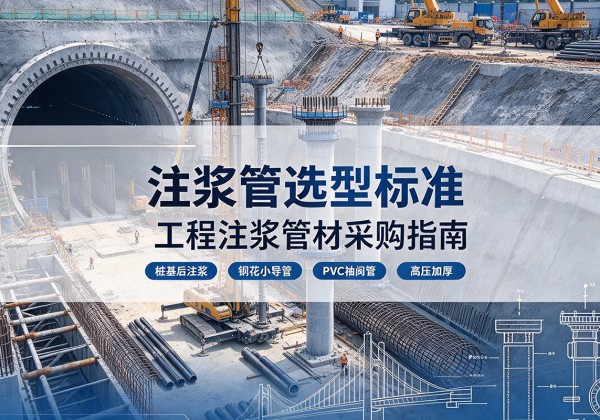 瑞丽注浆管选型标准